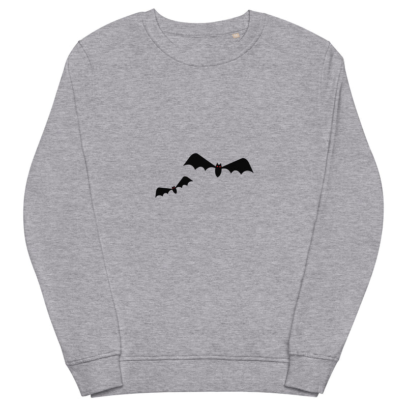 Bats Halloween Graphic Men Organic Sweatshirt