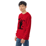 Hand Halloween Graphic Men Organic Sweatshirt