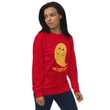 Can I Scare You Halloween Graphic Women Organic Sweatshirt