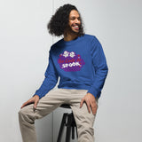 Too Cute To Spook Halloween Graphic Men Organic Sweatshirt