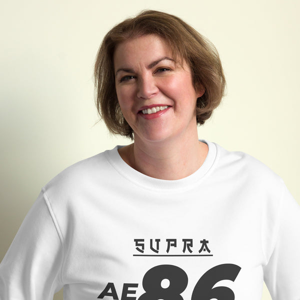 Supraa AE 86 Vintage Graphic Women Organic Sweatshirt