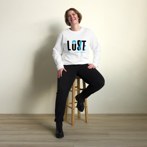 L3 Typography Graphic Women Organic Sweatshirt