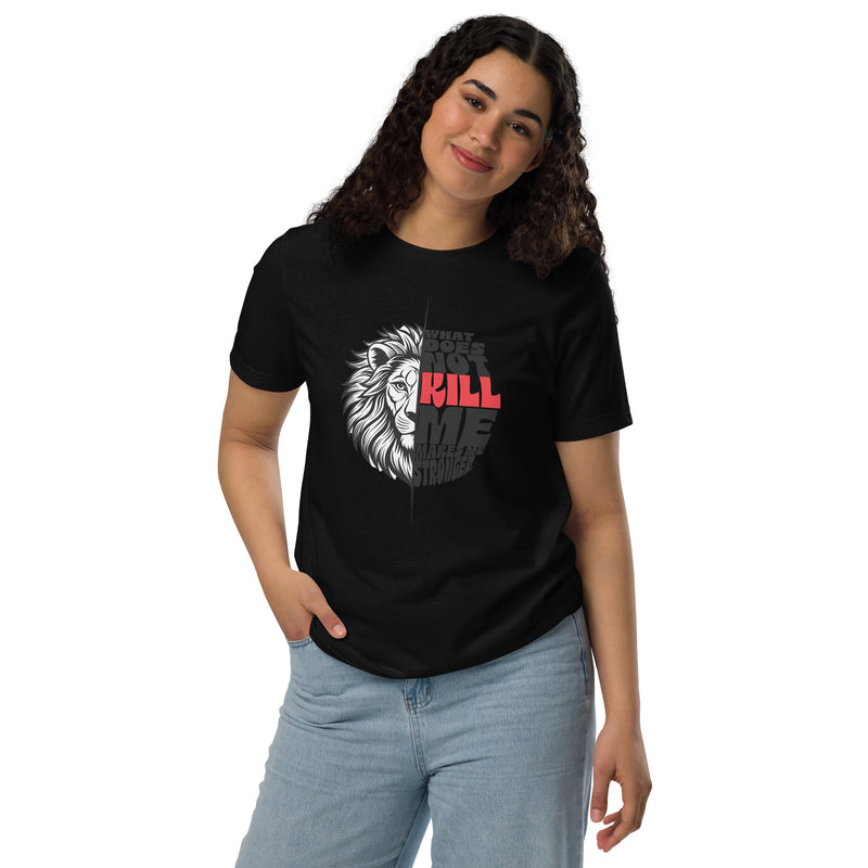 Lion Typography Graphic Women Staple Eco T-shirt