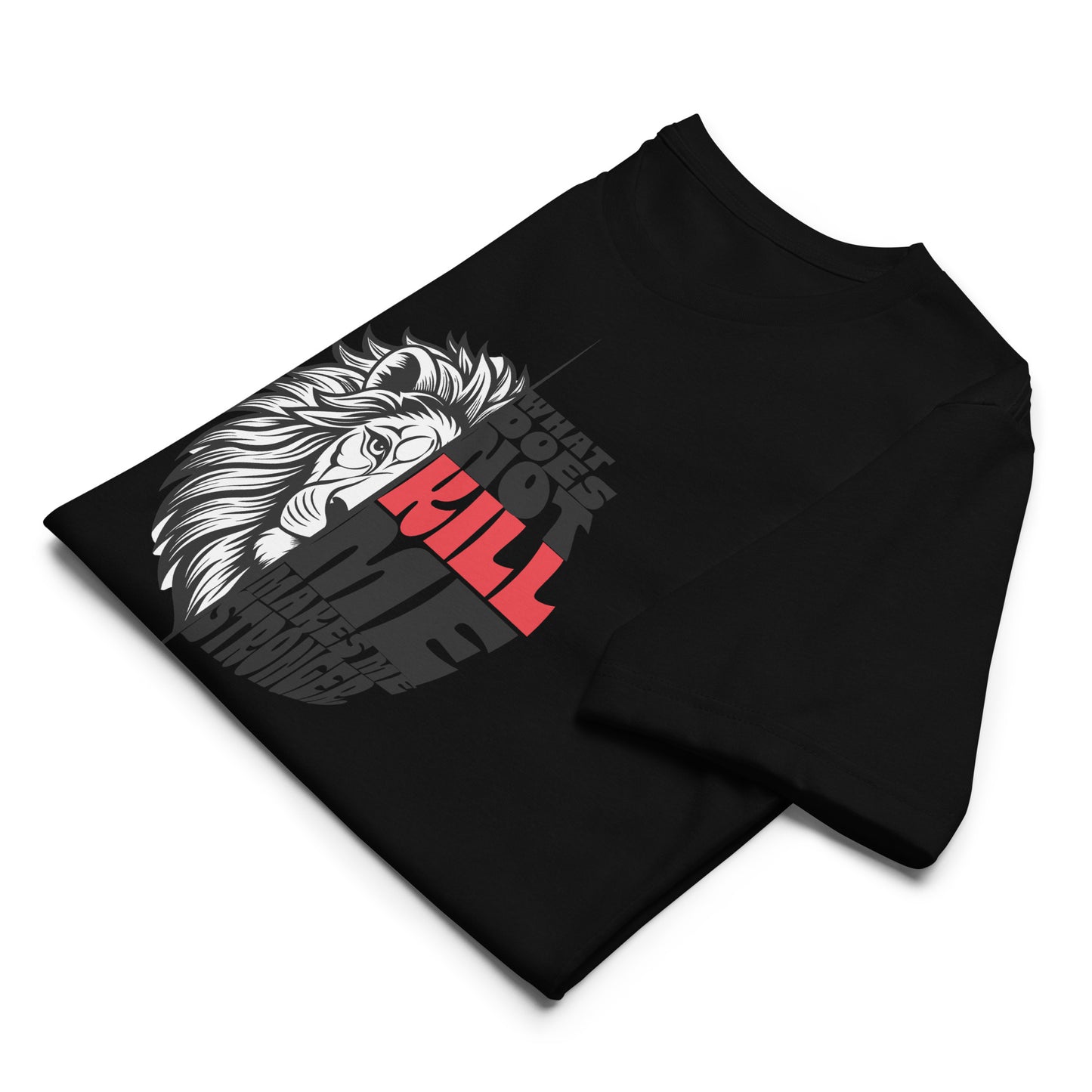 Lion Typography Graphic Men Staple Eco T-shirt