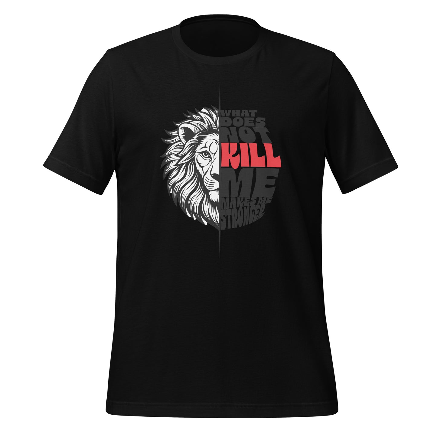 Lion Typography Graphic Men Staple Eco T-shirt