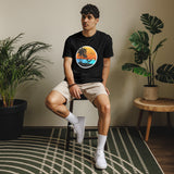 Sunset Surfing Vintage Graphic Men Staple Eco T-shirt