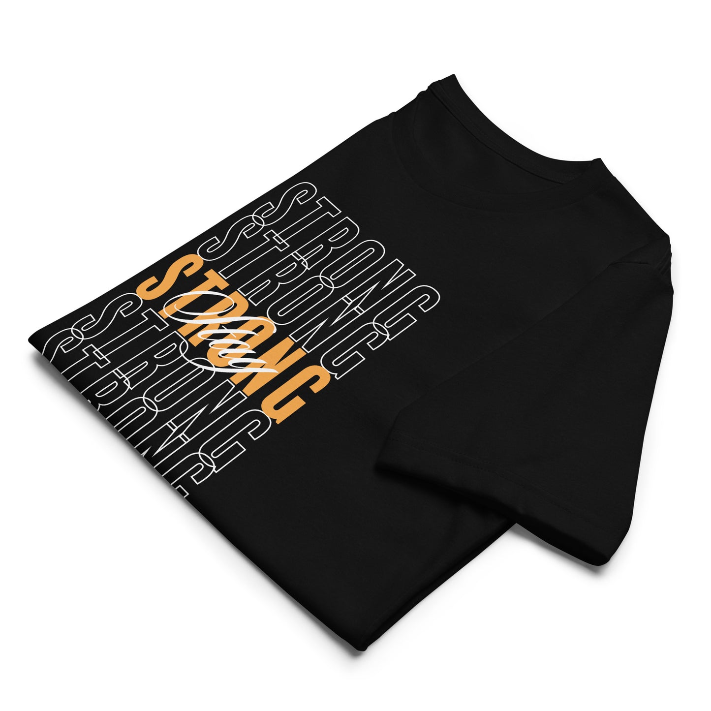 Stay Strong Typography Graphic Men Staple Eco T-shirt