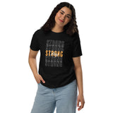 Stay Strong Typography Graphic Women Staple Eco T-shirt