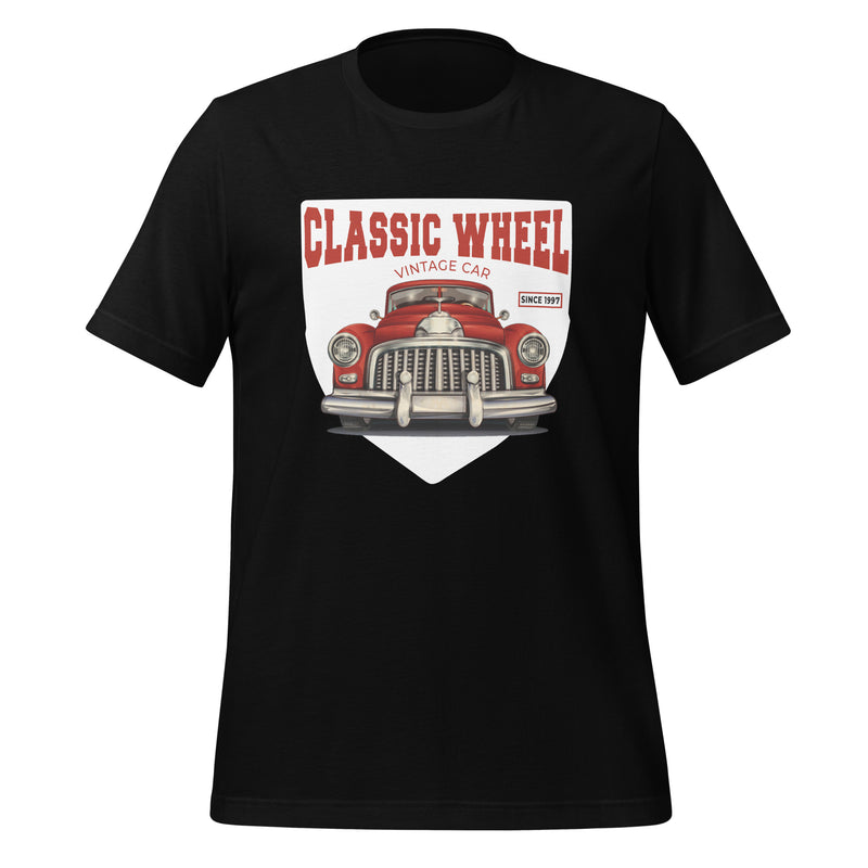 Classic Wheel Vintage Graphic Men Staple Eco T-shirt