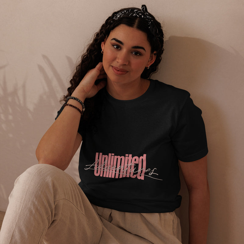 Unlimited Typography Graphic Women Staple Eco T-shirt