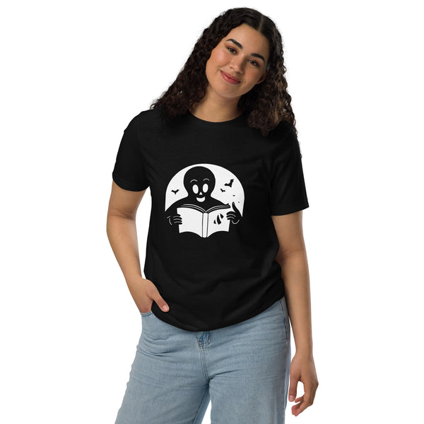 Ghost Halloween Graphic Women Staple Eco T-shirt