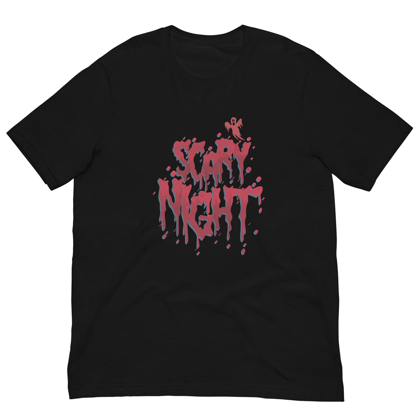 Scary Night Halloween Graphic Men Staple Eco T-Shirt