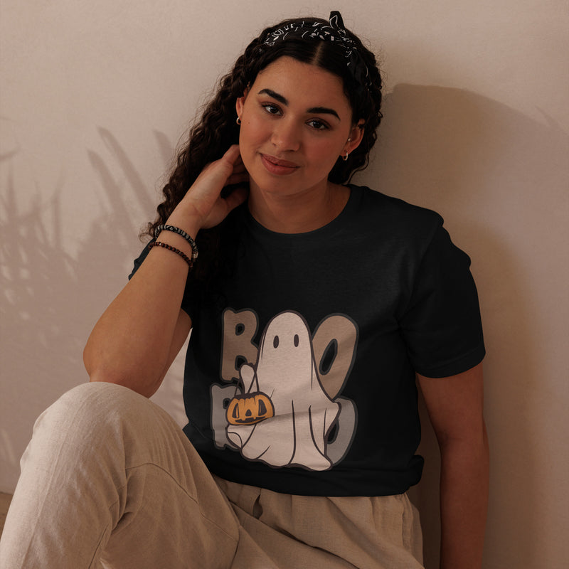 Boo Hallowen Graphic Women Staple Eco T-Shirt