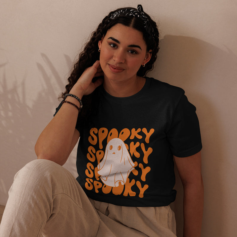 Spooky Halloween Graphic Women Staple Eco T-Shirt