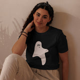 Ghost Halloween Graphic Women Staple Eco T-Shirt