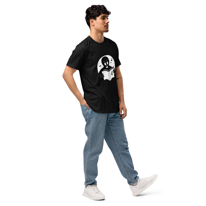 Ghost Halloween Graphic Men Staple Eco T-shirt