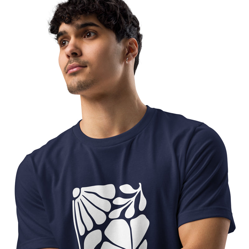 Abstract Leaf Graphic Men Staple Eco T-shirt