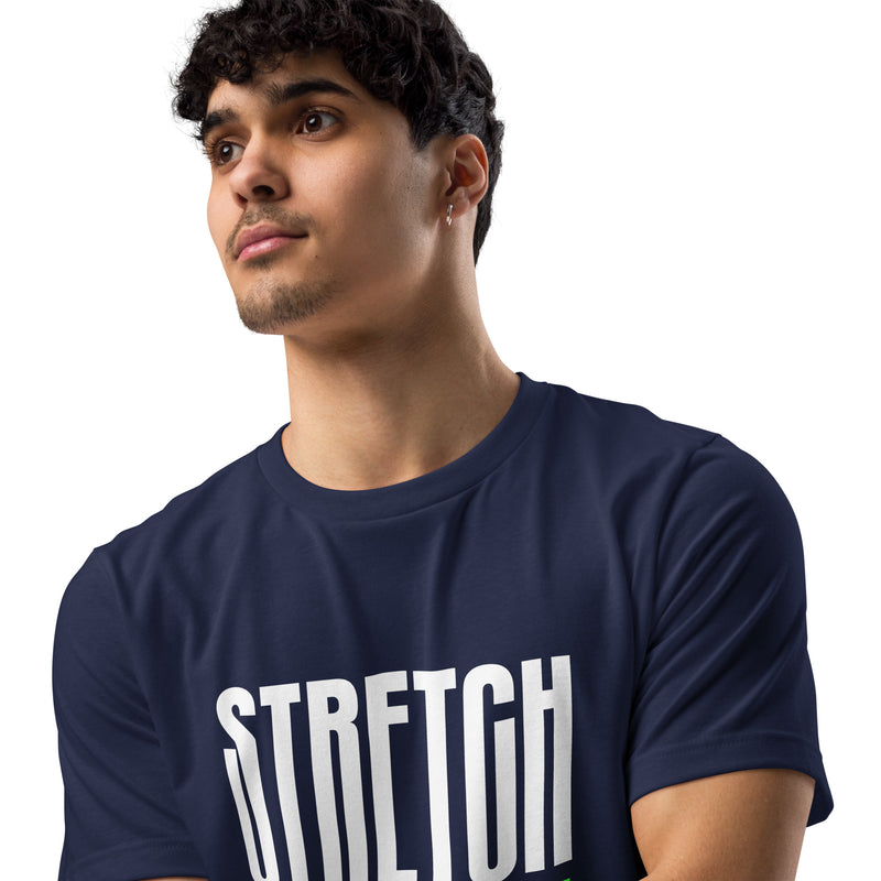 Stretch Typography Graphic Men Staple Eco T-shirt