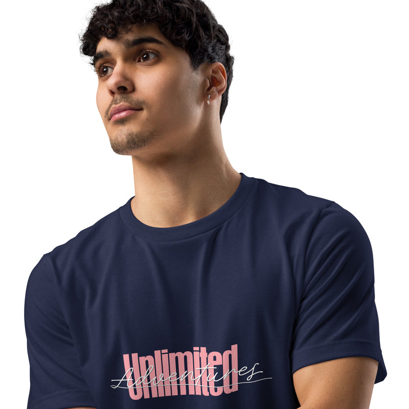 Unlimited Typography Graphic Men Staple Eco T-shirt