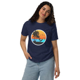 Sunset Surfing Vintage Graphic Women Staple Eco T-shirt