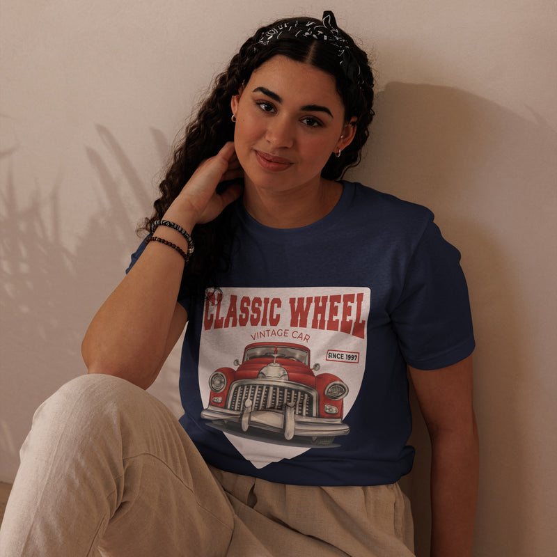 Classic Wheel Vintage Graphic Women Staple Eco T-shirt