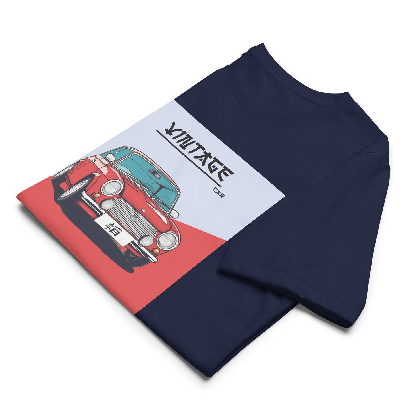Mr Bean Car Vintage Graphic Men Staple Eco T-shirt