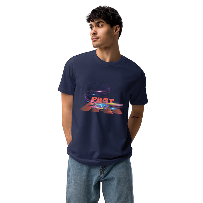 Fast Typography Graphic Men Staple Eco T-shirt