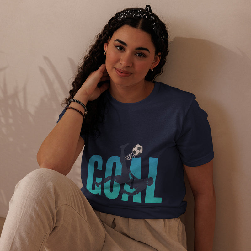 Goal Typography Graphic Women Staple Eco T-shirt