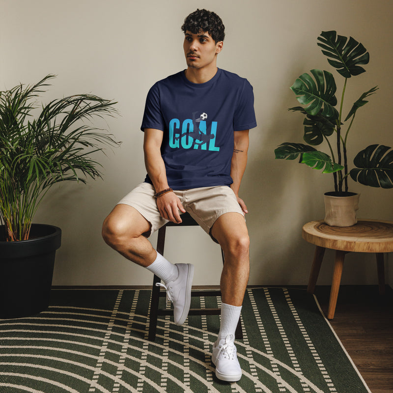 'Goal' T Shirt (Navy)