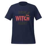 Basic Witch Alert Halloween Graphic Women Staple Eco T-Shirt