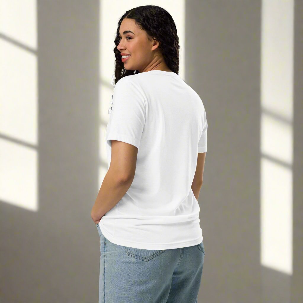 Abstract Lady Graphic Women Staple Eco T-shirt