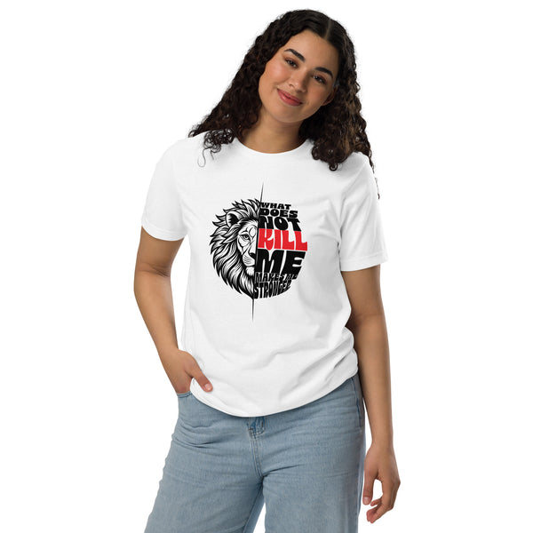 Lion Typography Graphic Women Staple Eco T-shirt