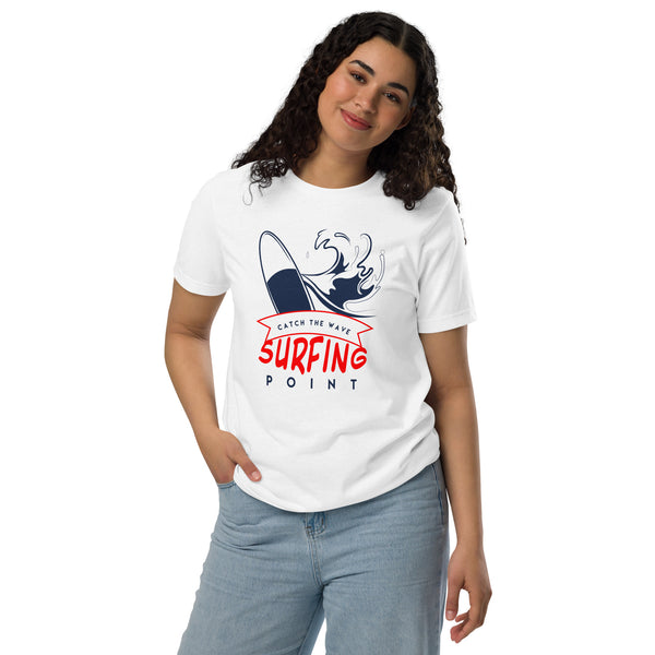 Surfing Point Vintage Graphic Women Staple Eco T-shirt