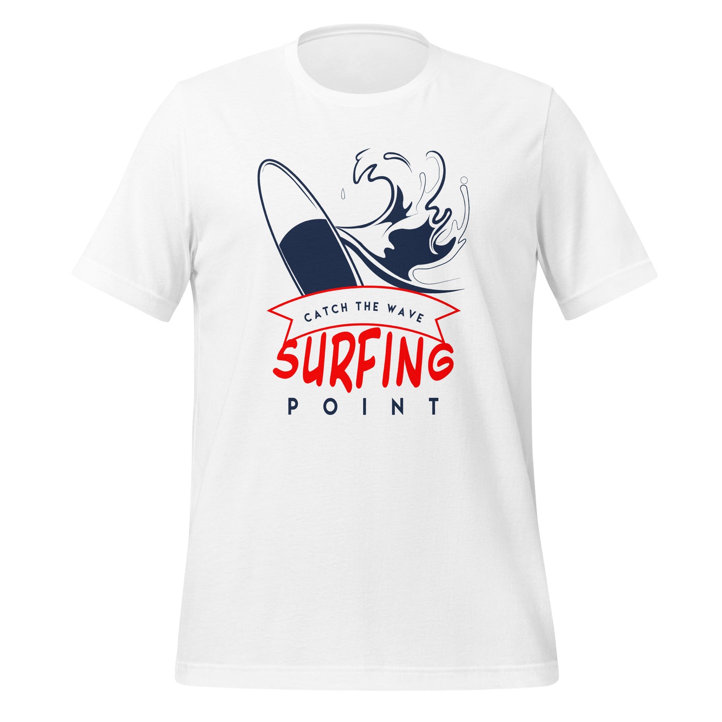 Surfing Point Vintage Graphic Men Staple Eco T-shirt