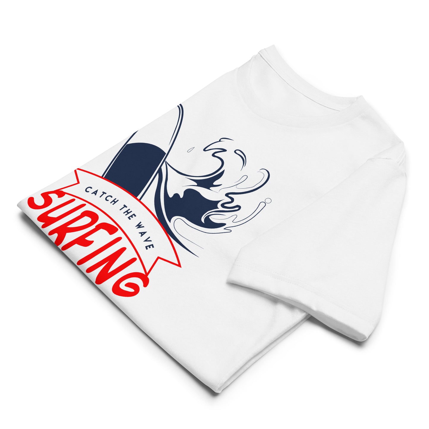 Surfing Point Vintage Graphic Men Staple Eco T-shirt