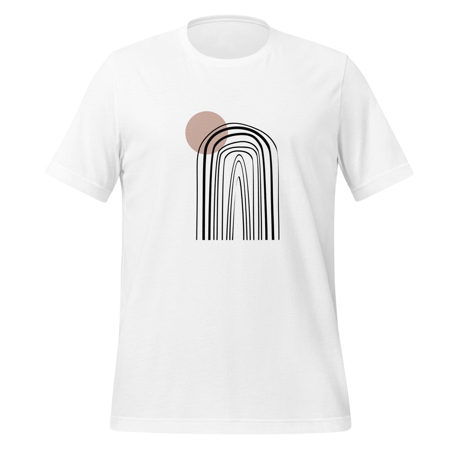 Abstract Lines Graphic Women Staple Eco T-shirt