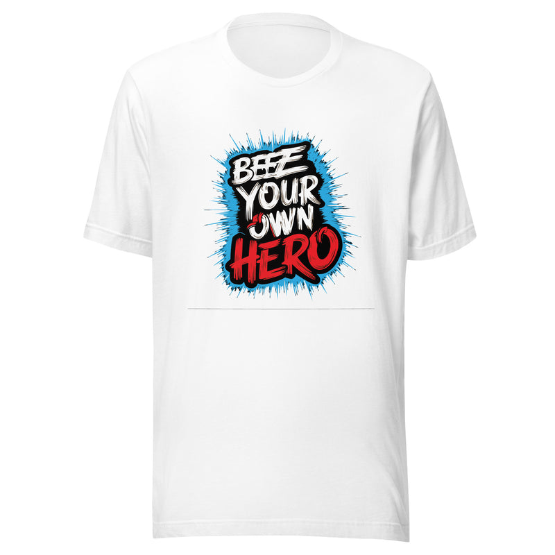 Bee Your Own Hero Typography Graphic Women Staple Eco T-shirt