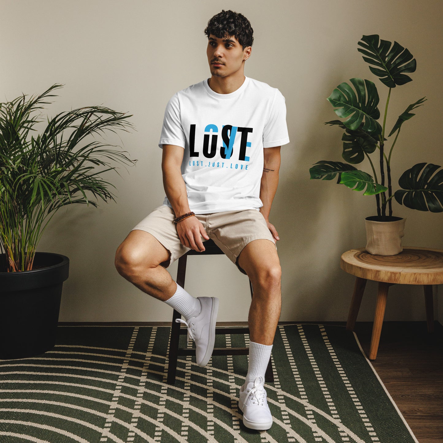 L3 Typography Graphic Men Staple Eco T-shirt