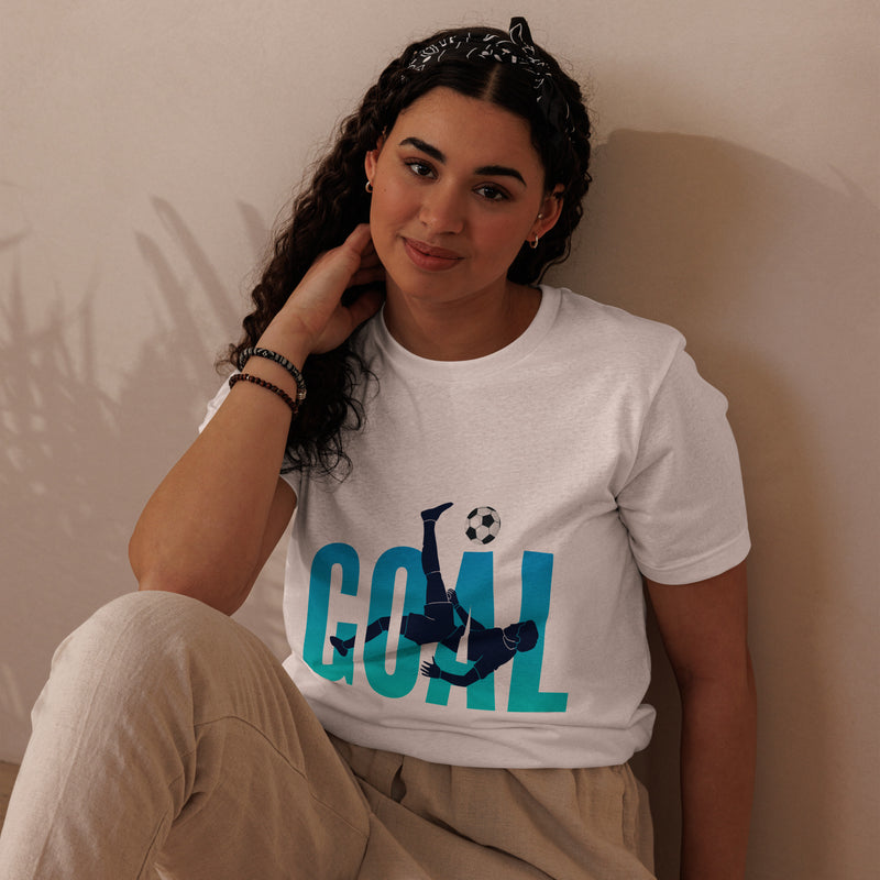 Goal Typography Graphic Women Staple Eco T-shirt