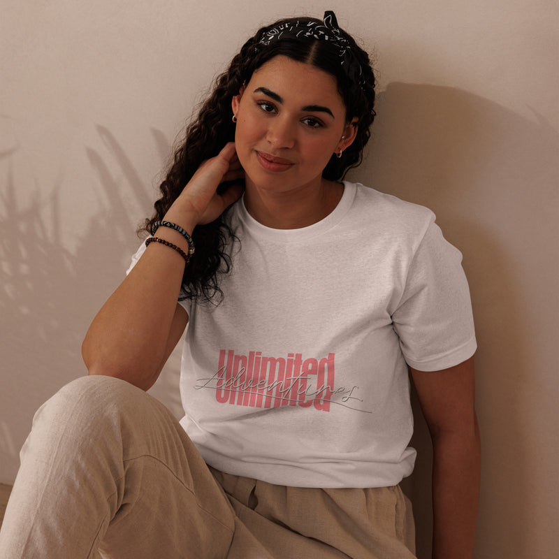 Unlimited Typography Graphic Women Staple Eco T-shirt