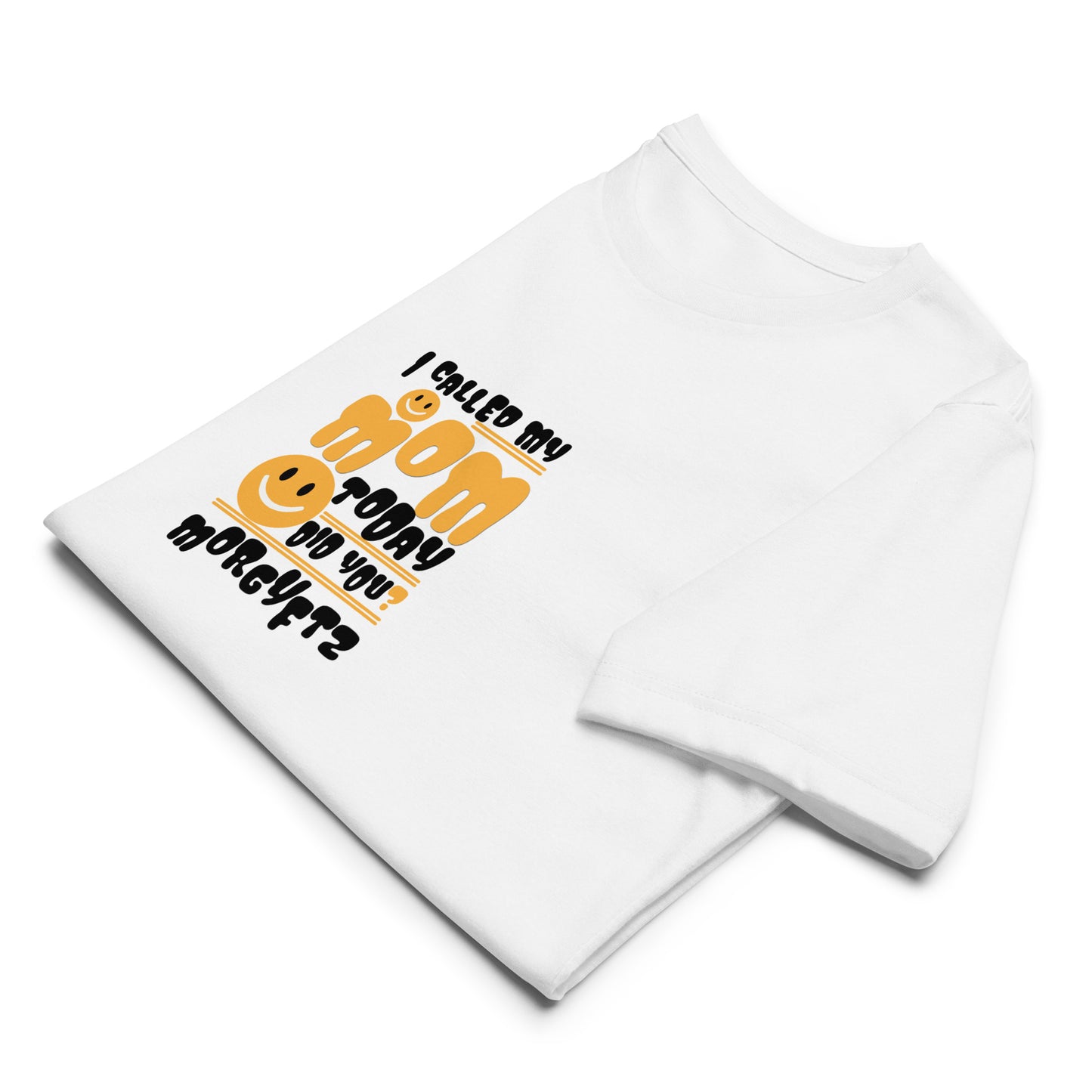 I Called My Mom Today Morgyftz Graphic Men Staple Eco T-shirt