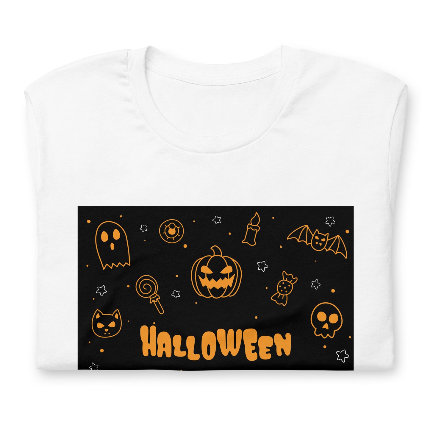 Multiple Halloween Graphic Men Staple Eco T-Shirt