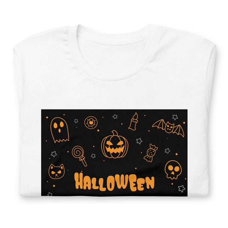 Multiple Halloween Graphic Women Staple Eco T-Shirt