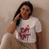 Scary Night Halloween Graphic Women Staple Eco T-Shirt