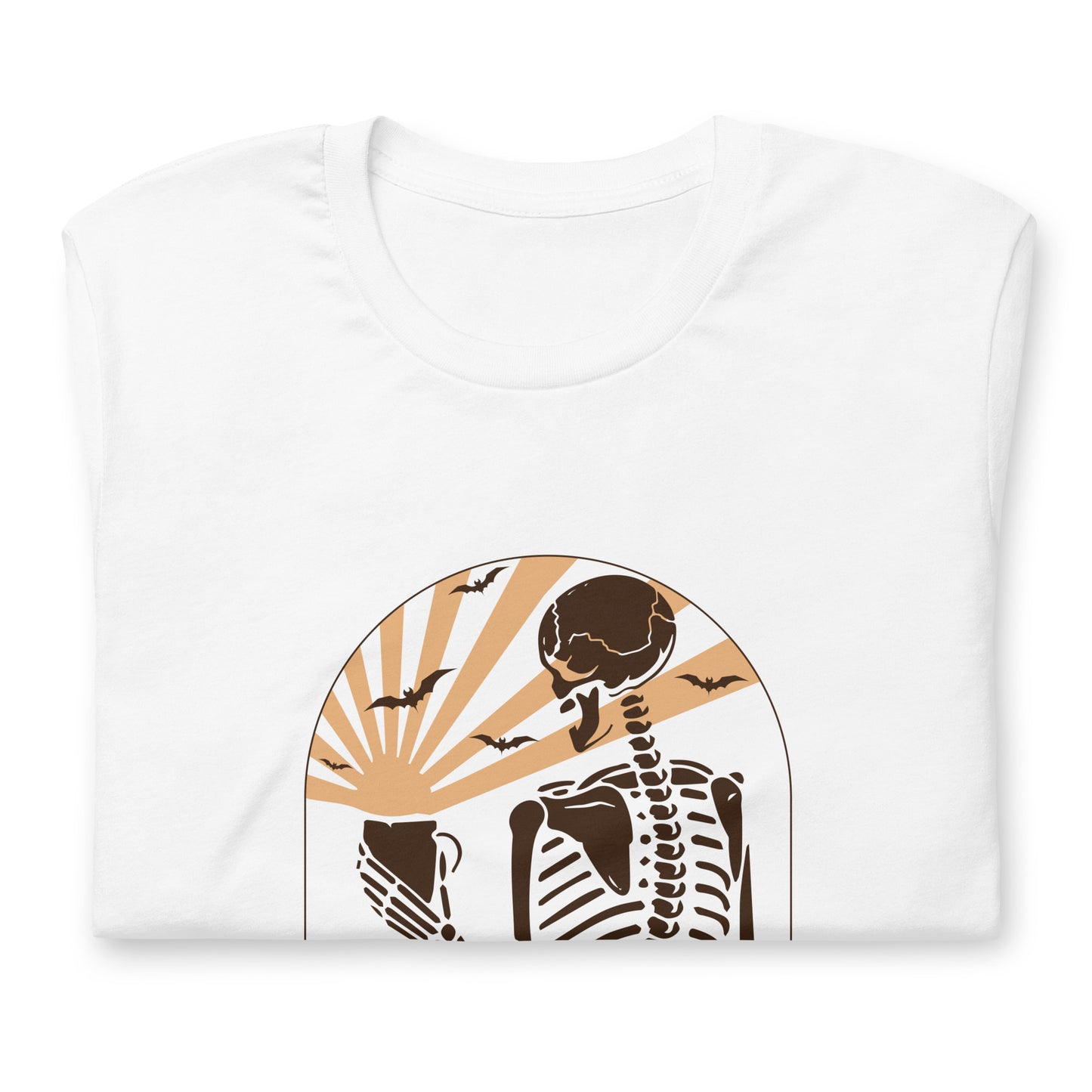 Nightmare Before Coffee Halloween Graphic Men Staple Eco T-Shirt