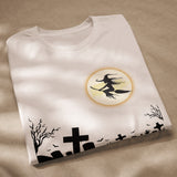 Witch Moon Halloween Graphic Men Staple Eco T-shirt