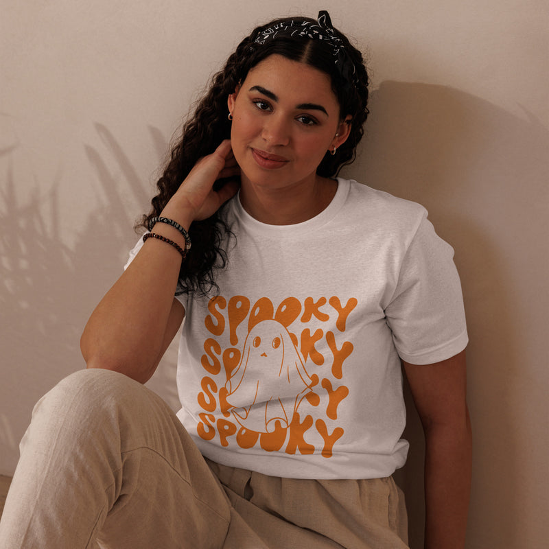 Spooky Halloween Graphic Women Staple Eco T-Shirt