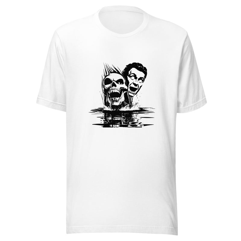 Scary Faces Halloween Graphic Men Staple Eco T-Shirt