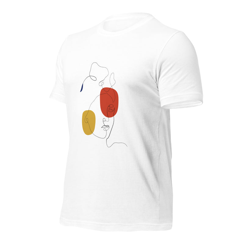 Abstract Lady Graphic Men Staple Eco T-shirt