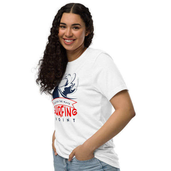 Surfing Point Vintage Graphic Women Staple Eco T-shirt